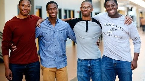 These quadruplets all made it into Harvard and Yale