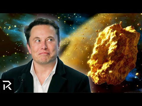 Elon Musk Is Mining A Golden Asteroid Worth $700 Quintillion