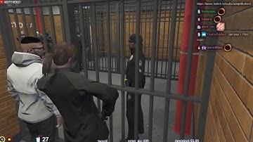 Mari Makes The PD Laugh At Wrangler (NOPIXEL GTA RP)