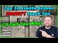 Top 10 Historical Events School DOESN&#39;T Teach You | History Teacher Reacts