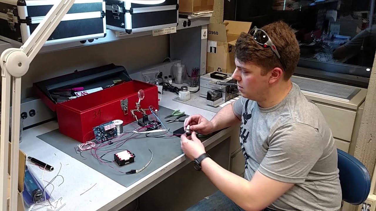 Arduino stroboscope - YouTube
