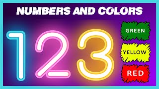 Numbers and Colors | Count to 10 | Learn Colors For Kids | Counting Numbers screenshot 5