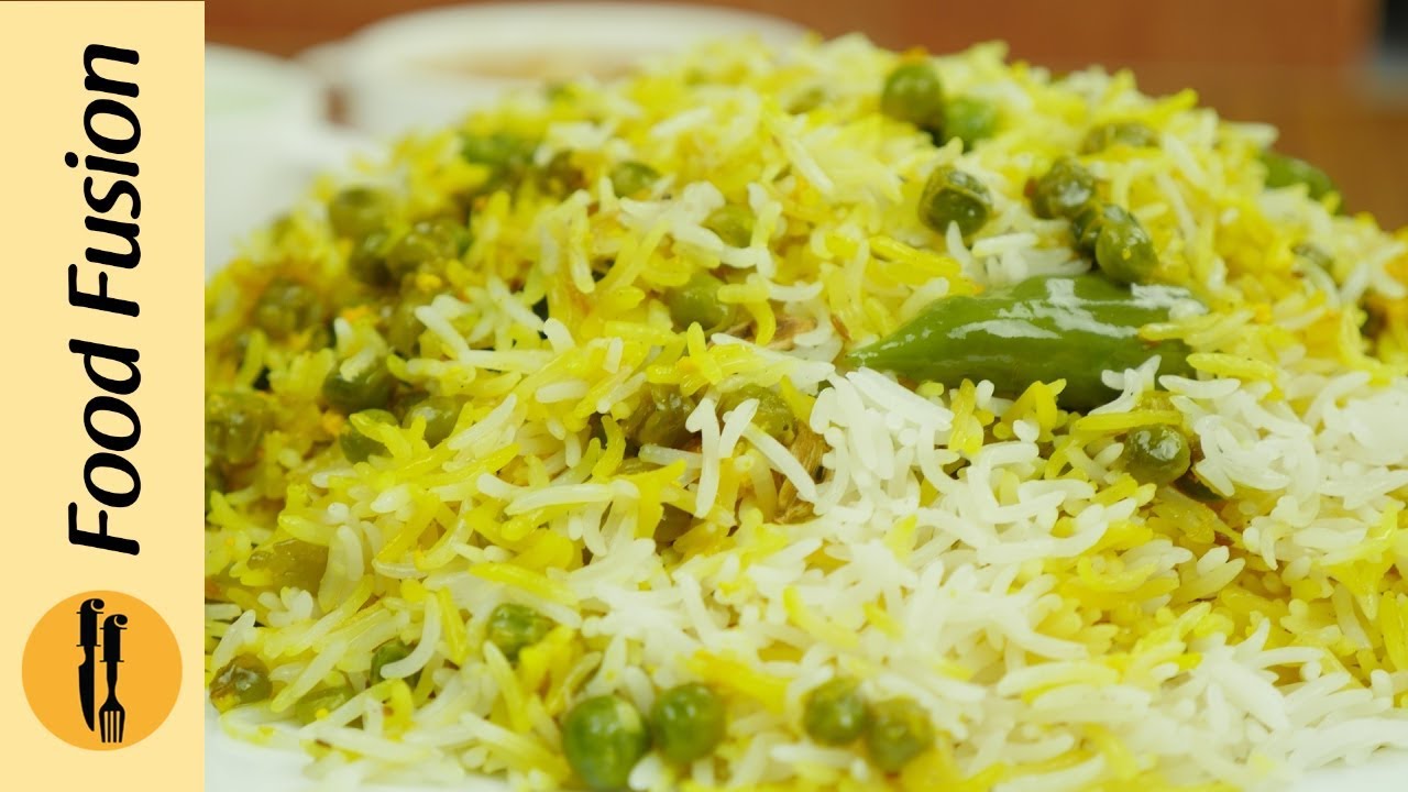 Matar Chawal Recipe By Food Fusion