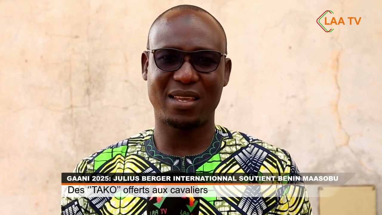 GAANI 2025: JULIUS BERGER INTERNATIONNAL SOUTIENT BENIN MAASOBU