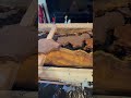 Extinct wood revitalized using Arcoirs de California to make an island themed live edge river table