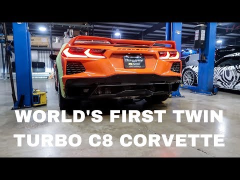 WORLD'S FIRST TWIN TURBO C8 CORVETTE
