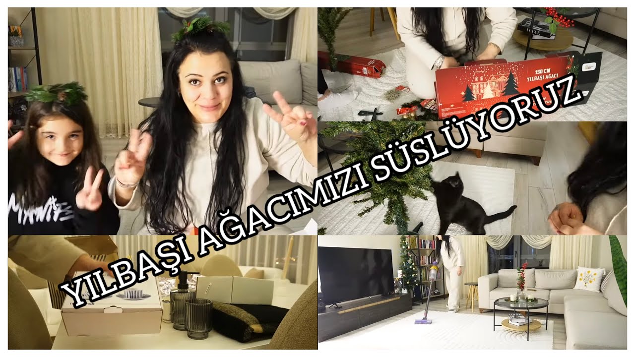 YILBAŞI AĞACIMIZI SÜSLÜYORUZ | YENİ FİNCANLARIM 