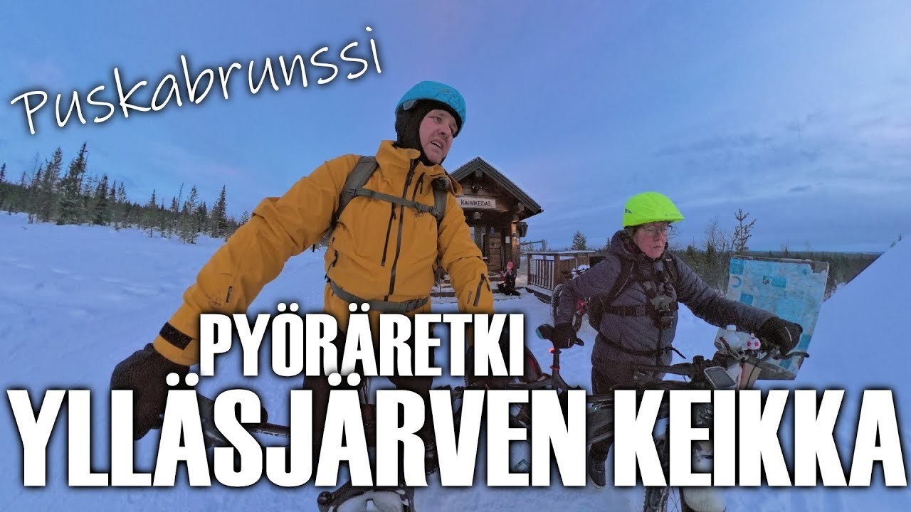 Pyöräretki - Ylläsjärven keikka