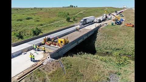 Iowa UHPC Bridge Overlay Equipment Trial