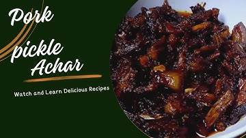 how to make pork achar pork pickles 2024
