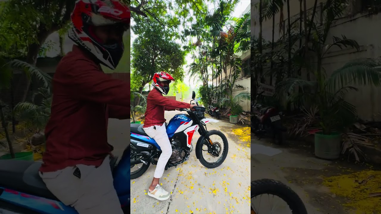 Hero Xpulse 210 exaust sound 🔥 | xpulse 210 first ride 