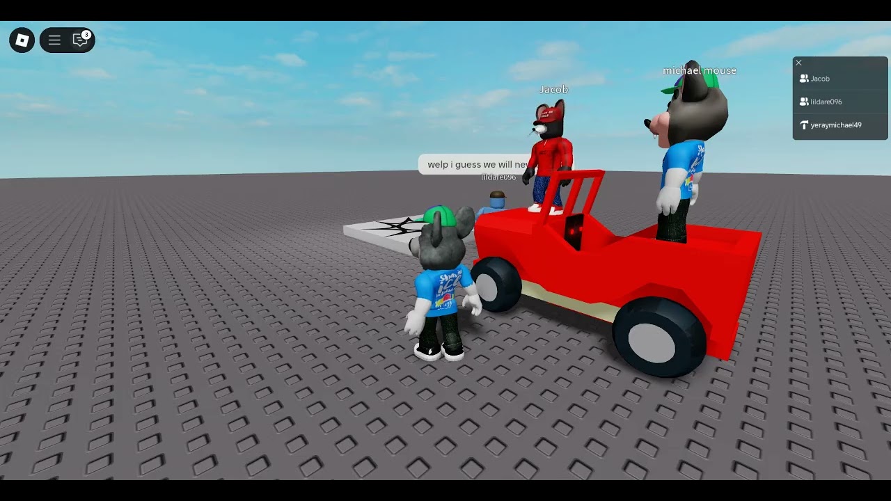 @thelildare096master and @JacobsfunZone  presenting Michael Mouse's fun car kiddie ride