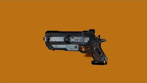 Modeling The Wingman Gun From Apex Legends Season 8  in Blender