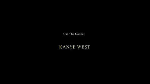 Use This Gospel - Kanye West (Lyric Video)