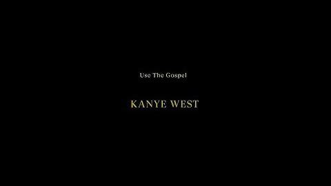 Use This Gospel - Kanye West (Lyric Video)