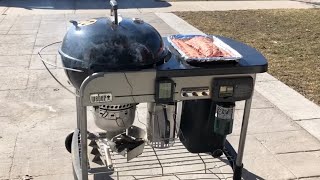Weber Kettle (Performer) Rib Cook Trying Kosmo’s Q Sticky Asian & Maple Bourbon Rib Glazes