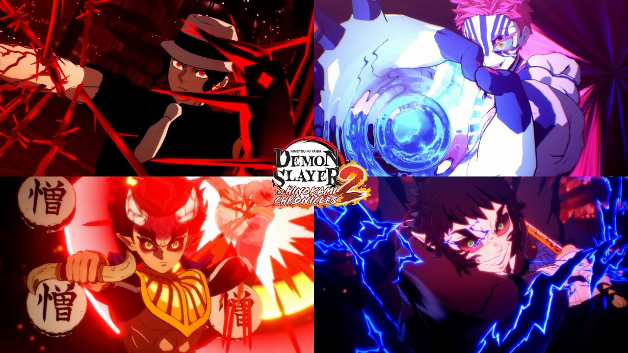 Demon Slayer Hinokami Chronicles 2 - All Blood Demon Arts & Skills