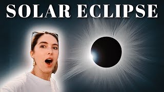 Watching the 2024 Total Solar Eclipse! (I cried)