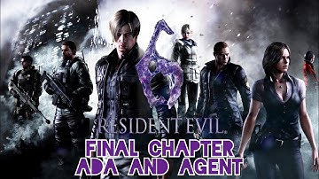 Resident Evil 6 [Final Chapter Ada And Agent] Splitscreen With @kyushiro