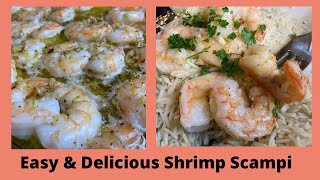 Easy & Delicious Shrimp Scampi | How To Make Shrimp Scampi In The Oven @The_Bakers_Loft