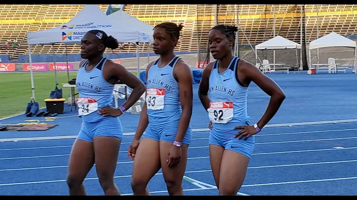 Tia pips Tina Clayton & Cole in U20 girls 100m | C...