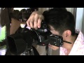 Leica s2 on set of gq taiwan shoot with photographer chiunkai shih