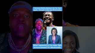 Clarissa tells another tale what happened to the major fight announcement for Wednesday cap