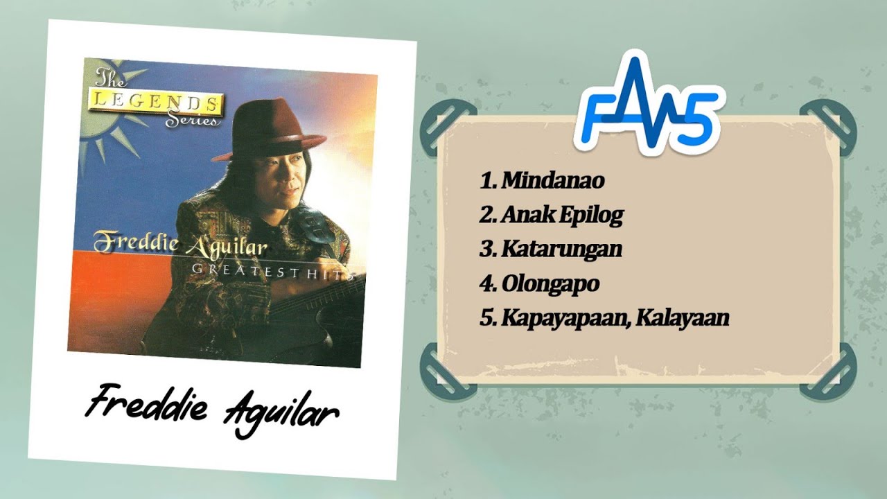 Freddie Aguilar | Ivory Fav5 (Official Non-Stop)