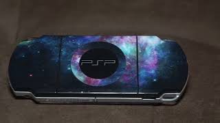 Sony PSP 2000 Galaxy Skin Review