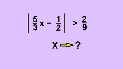 Algebra - Solving Absolute Value Inequalities (3 of 3)