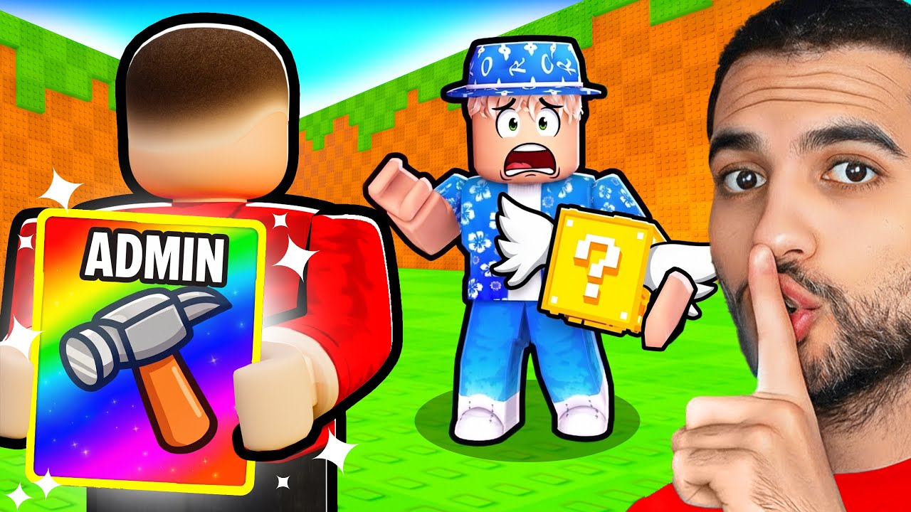 Je PRANK GRAPHYX avec des Commandes ADMIN sur KICK a LUCKY BLOCK ! 