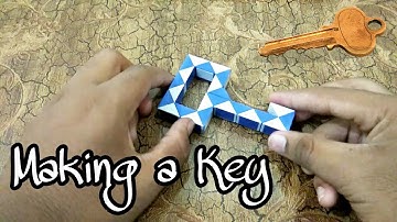 How to Make a Key With Snake Cube or Rubik