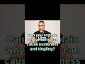 “Can you explain why anxiety can cause numbness and tingling?”