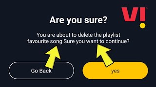 Delete Vi App Music Playlist | Vi App Me Music Me Banaya Hua Playlist Delete Kare screenshot 5