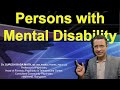 Indian Disability Evaluation & Assessment Scale (IDEAS) for Mental illness under RPWD Act, 2016