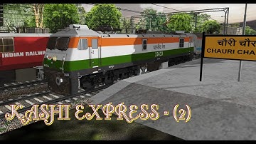 Part 02 II Gorakhpur to Lokmanya Tilak Terminus Kashi Express With CNB WAG9 Hindustan Railway Update