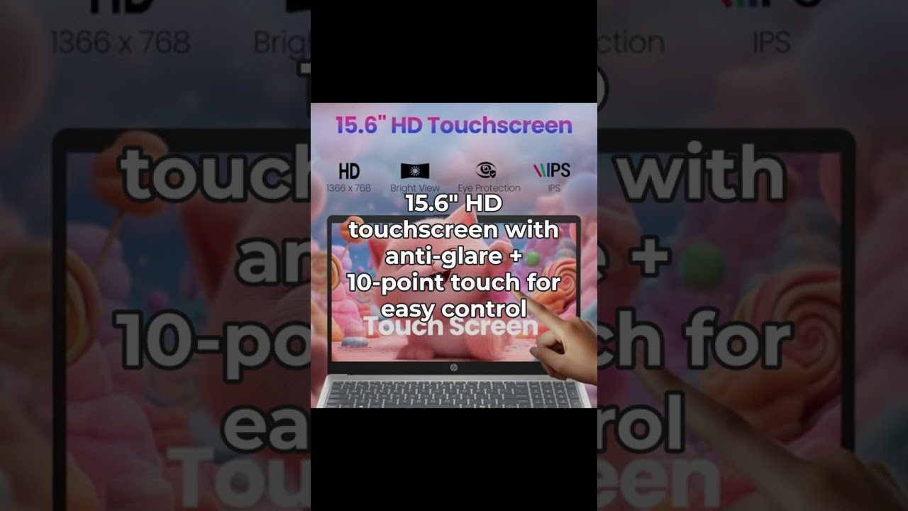 HP 2026 Touchscreen Laptop: Fast 16GB/512GB for School & Work #Shorts