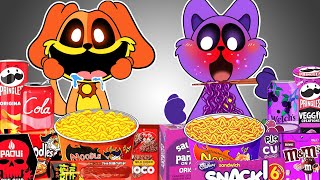 How To Make ORANGE PURPLE Food Challenge Dogday vs Catnap | Poppy Playtime 3 Animation | ASMR