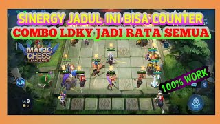 MAGIC CHESS COUNTER COMBO LDKY | SINERGY JADUL YANG OP | MOBILE LEGENDS BANG BANG