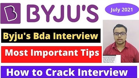 How to crack BYJU
