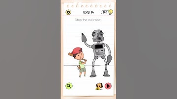 Brain Test All-Star Level 54 Stop the evil robot #Shorts #BrainTest #IQBoost