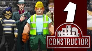 Lets Play Constructor HD: Part 1 - The Green Green Grass