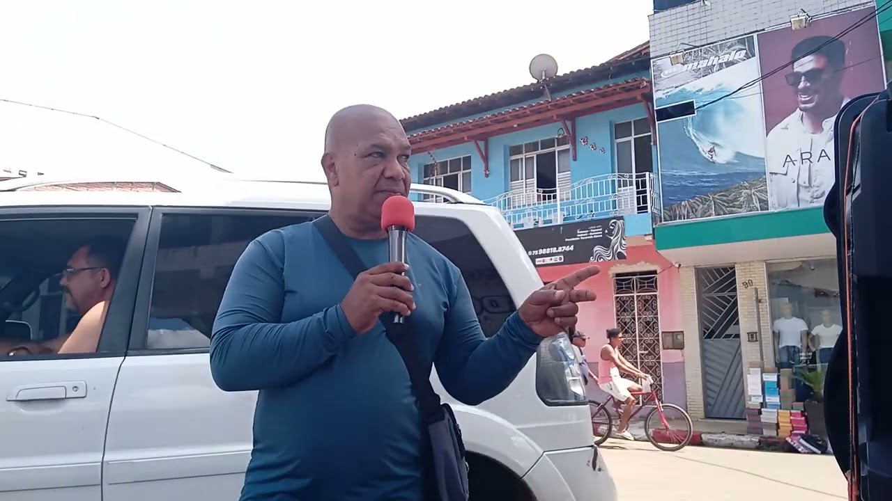 A VOZ DO EVANGELHO A HORA DA TROMBETA FOI HOJE PELA MANHÃ NA CIDADE  TAPEROÁ BAHIA 24 FEVEREIRO 2026