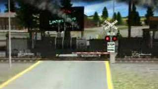 Railroad Crossing Trainz 2006 Game ,Trainsimulator