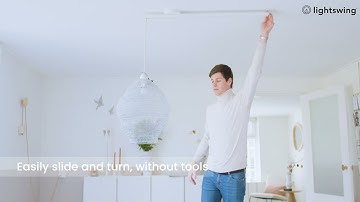 How to switch your pendant light without any tools