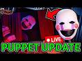BITE BY NIGHT NEW PUPPET UPDATE RELEASING! | Bite By Night Update LIVE 🔴