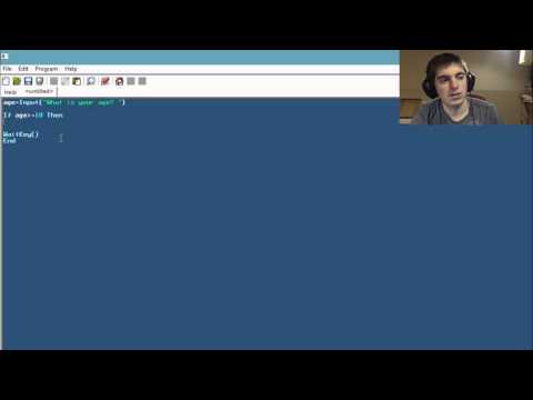 Blitz 3D Tutorial Part 5; If statments