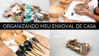 ORGANIZANDO MEU ENXOVAL DE CASAMENTO - Como cuido do bambu | Hidratando meus itens de bambu