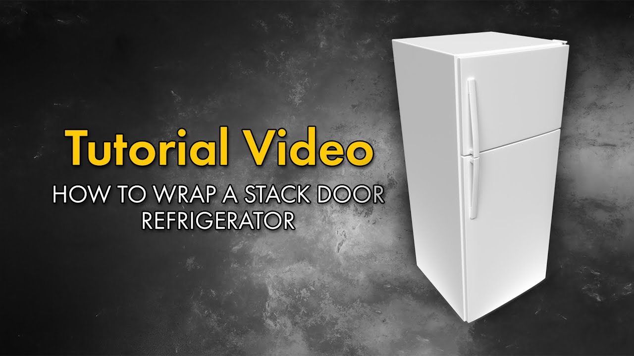 Step-by-Step Guide: How to Wrap Your Fridge Door with Vinyl 