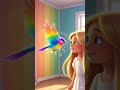 The rainbow bird visit#amazingstories#learningspark